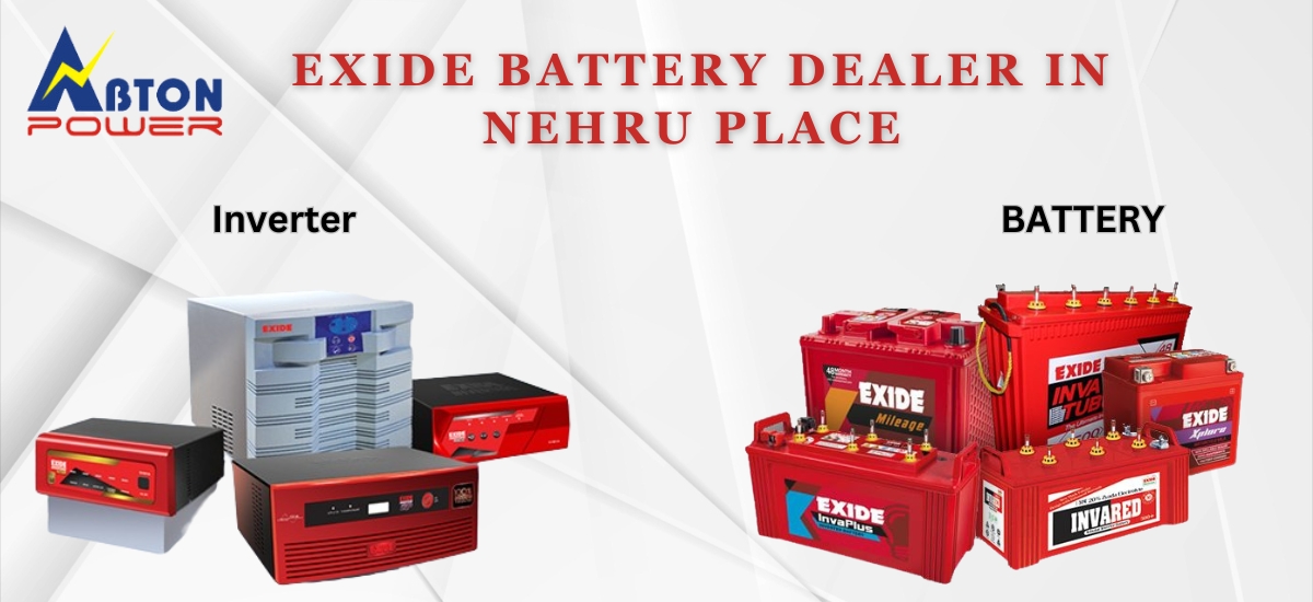 Red and Green Century Batteries Poster